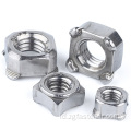 DIN928 Nut Welding Square Steel Square M8 Square Weld Nuts